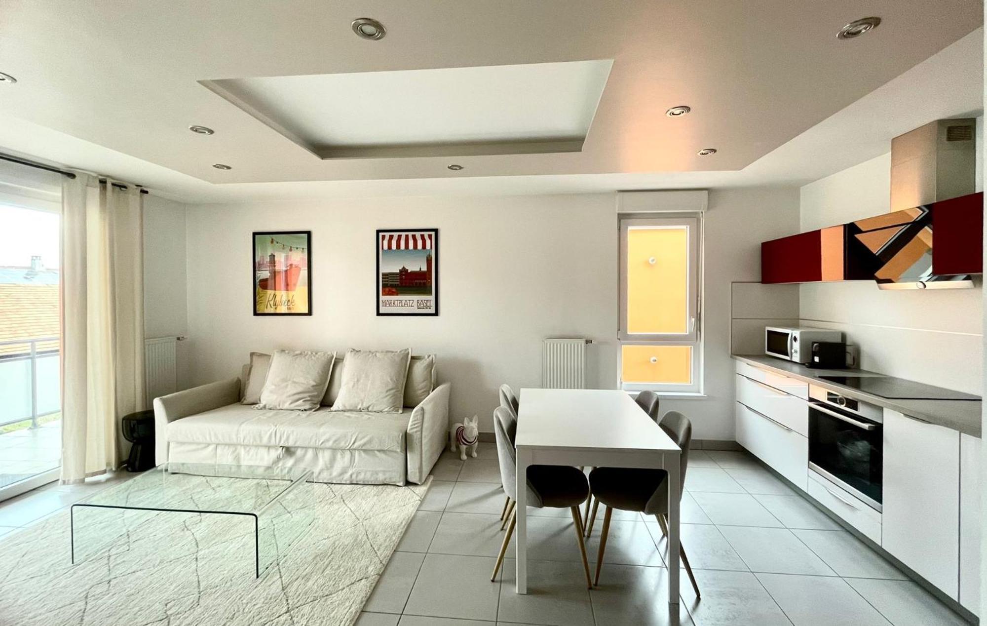 A Few Steps From Basel With Balcony And Free Private Parking Daire Saint-Louis  Dış mekan fotoğraf
